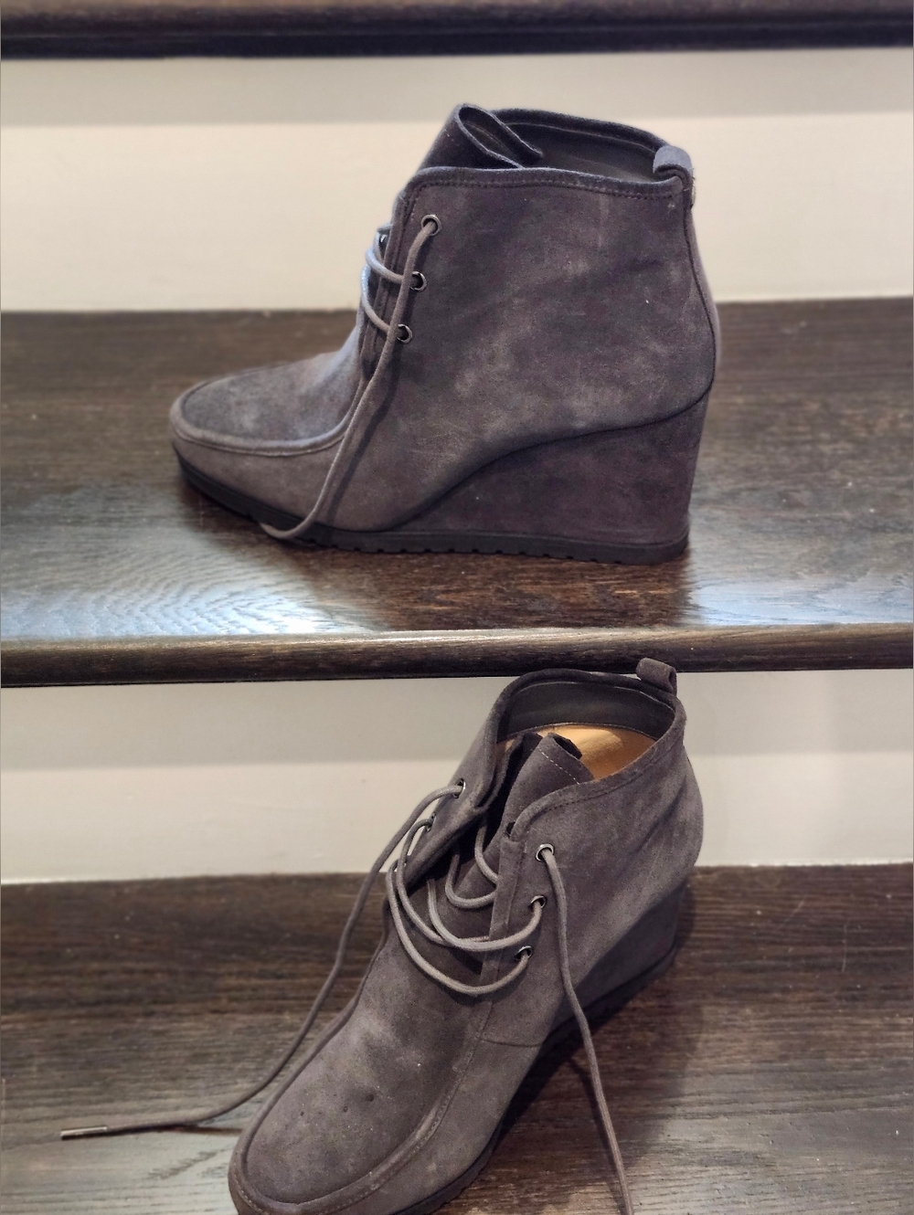Michael Kors Black Tamata Wedge Boots